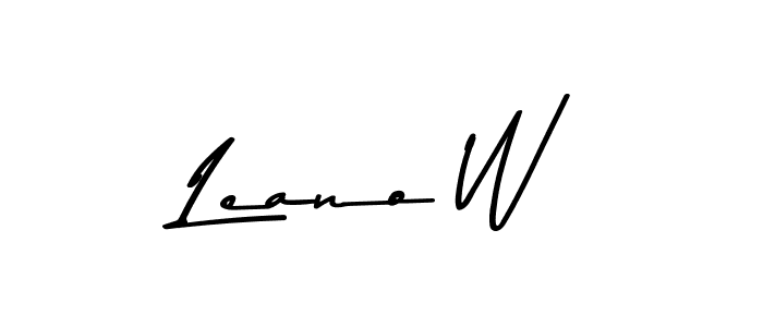 Once you've used our free online signature maker to create your best signature Asem Kandis PERSONAL USE style, it's time to enjoy all of the benefits that Leano W name signing documents. Leano W signature style 9 images and pictures png