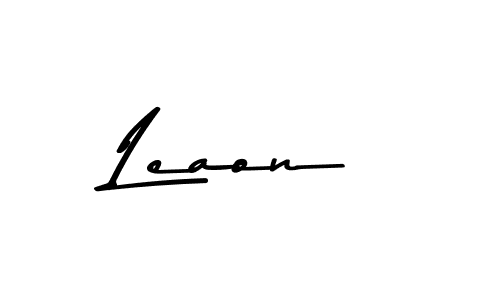 How to Draw Leaon signature style? Asem Kandis PERSONAL USE is a latest design signature styles for name Leaon. Leaon signature style 9 images and pictures png