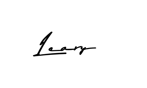 Leary stylish signature style. Best Handwritten Sign (Asem Kandis PERSONAL USE) for my name. Handwritten Signature Collection Ideas for my name Leary. Leary signature style 9 images and pictures png