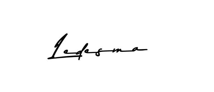 Similarly Asem Kandis PERSONAL USE is the best handwritten signature design. Signature creator online .You can use it as an online autograph creator for name Ledesma. Ledesma signature style 9 images and pictures png