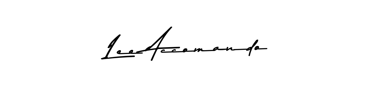 Similarly Asem Kandis PERSONAL USE is the best handwritten signature design. Signature creator online .You can use it as an online autograph creator for name Lee Accomando. Lee Accomando signature style 9 images and pictures png