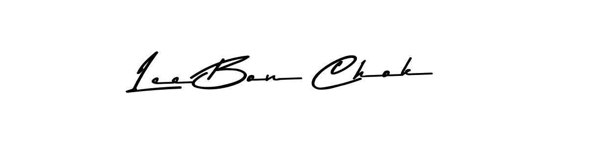 Create a beautiful signature design for name Lee Bon Chok. With this signature (Asem Kandis PERSONAL USE) fonts, you can make a handwritten signature for free. Lee Bon Chok signature style 9 images and pictures png