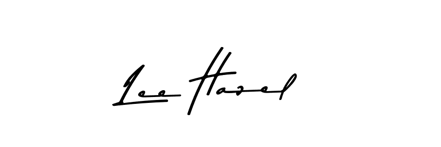 Design your own signature with our free online signature maker. With this signature software, you can create a handwritten (Asem Kandis PERSONAL USE) signature for name Lee Hazel. Lee Hazel signature style 9 images and pictures png