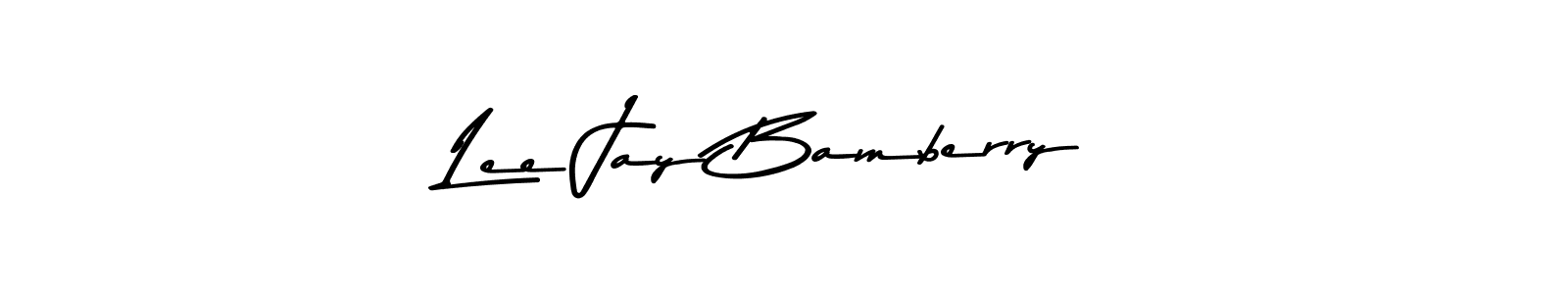 Make a beautiful signature design for name Lee Jay Bamberry. With this signature (Asem Kandis PERSONAL USE) style, you can create a handwritten signature for free. Lee Jay Bamberry signature style 9 images and pictures png