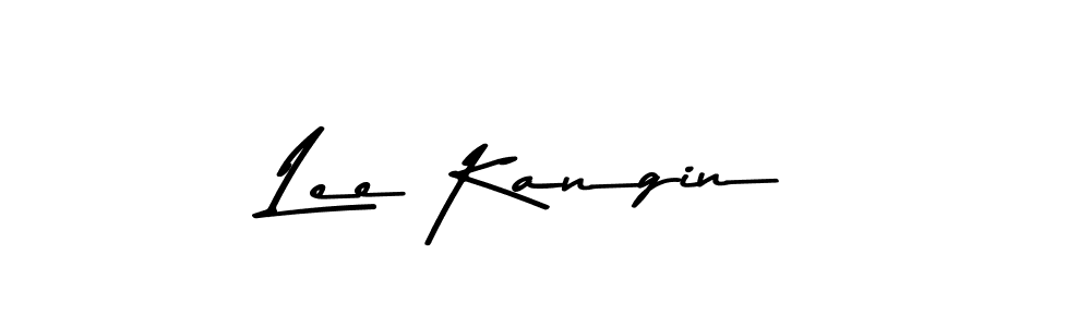 Also we have Lee Kangin name is the best signature style. Create professional handwritten signature collection using Asem Kandis PERSONAL USE autograph style. Lee Kangin signature style 9 images and pictures png