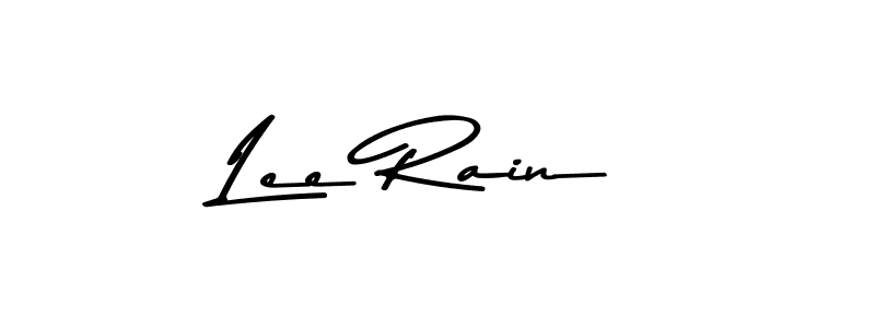 Create a beautiful signature design for name Lee Rain. With this signature (Asem Kandis PERSONAL USE) fonts, you can make a handwritten signature for free. Lee Rain signature style 9 images and pictures png