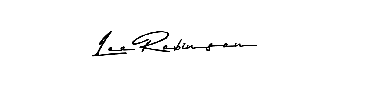 Create a beautiful signature design for name Lee Robinson. With this signature (Asem Kandis PERSONAL USE) fonts, you can make a handwritten signature for free. Lee Robinson signature style 9 images and pictures png