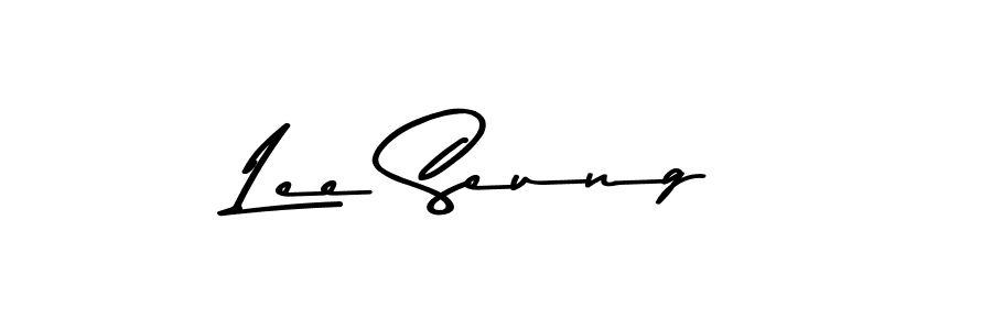 Similarly Asem Kandis PERSONAL USE is the best handwritten signature design. Signature creator online .You can use it as an online autograph creator for name Lee Seung. Lee Seung signature style 9 images and pictures png