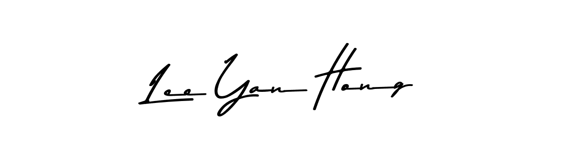 It looks lik you need a new signature style for name Lee Yan Hong. Design unique handwritten (Asem Kandis PERSONAL USE) signature with our free signature maker in just a few clicks. Lee Yan Hong signature style 9 images and pictures png