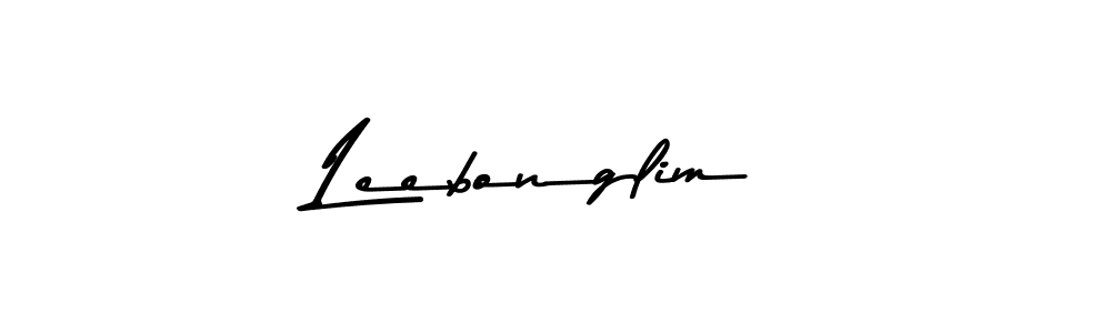 Leebonglim stylish signature style. Best Handwritten Sign (Asem Kandis PERSONAL USE) for my name. Handwritten Signature Collection Ideas for my name Leebonglim. Leebonglim signature style 9 images and pictures png