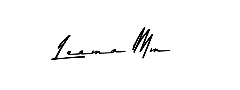 Similarly Asem Kandis PERSONAL USE is the best handwritten signature design. Signature creator online .You can use it as an online autograph creator for name Leema Mm. Leema Mm signature style 9 images and pictures png