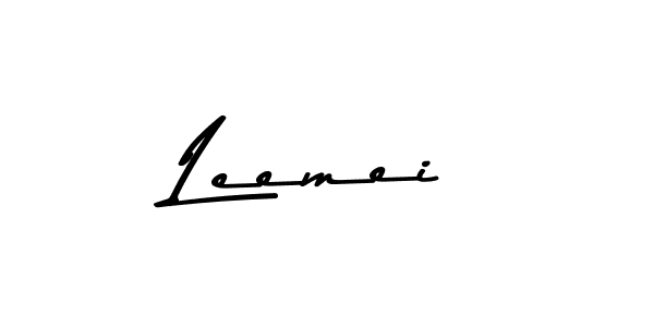 You should practise on your own different ways (Asem Kandis PERSONAL USE) to write your name (Leemei) in signature. don't let someone else do it for you. Leemei signature style 9 images and pictures png