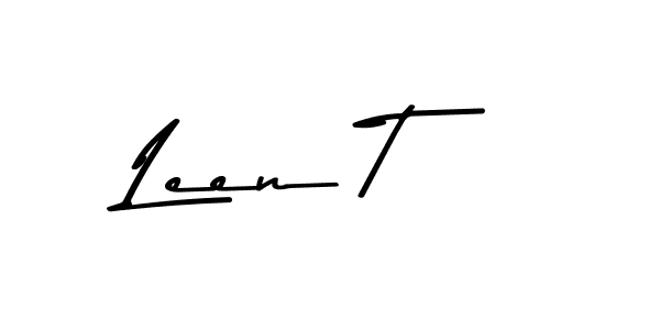 Make a beautiful signature design for name Leen T. Use this online signature maker to create a handwritten signature for free. Leen T signature style 9 images and pictures png