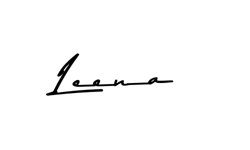 Leena stylish signature style. Best Handwritten Sign (Asem Kandis PERSONAL USE) for my name. Handwritten Signature Collection Ideas for my name Leena. Leena signature style 9 images and pictures png