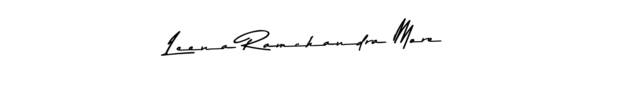 Similarly Asem Kandis PERSONAL USE is the best handwritten signature design. Signature creator online .You can use it as an online autograph creator for name Leena Ramchandra More. Leena Ramchandra More signature style 9 images and pictures png