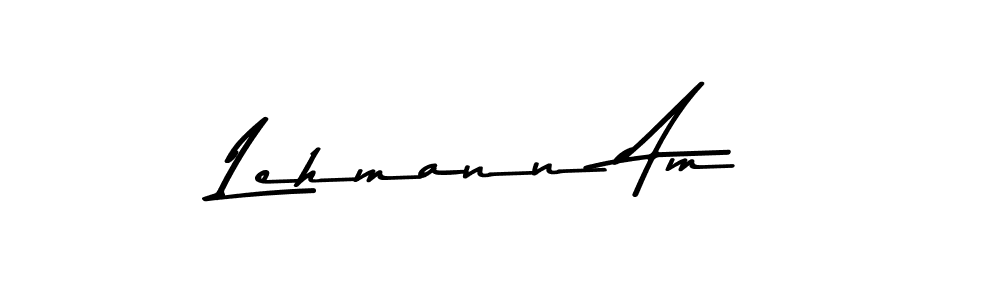 Make a beautiful signature design for name Lehmann Am. With this signature (Asem Kandis PERSONAL USE) style, you can create a handwritten signature for free. Lehmann Am signature style 9 images and pictures png