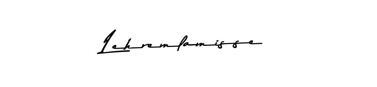 Asem Kandis PERSONAL USE is a professional signature style that is perfect for those who want to add a touch of class to their signature. It is also a great choice for those who want to make their signature more unique. Get Lehremlamisse name to fancy signature for free. Lehremlamisse signature style 9 images and pictures png