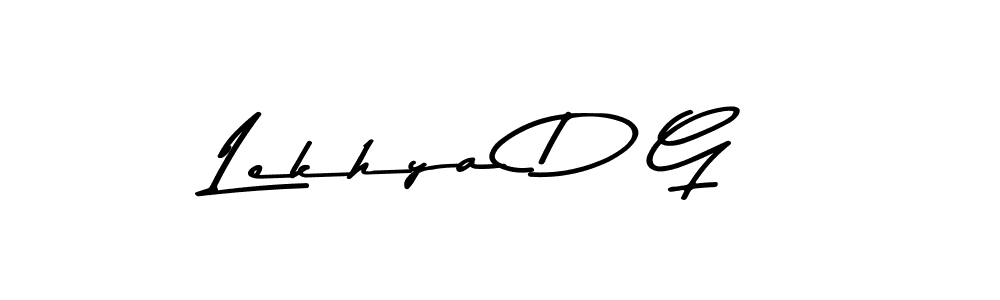 Similarly Asem Kandis PERSONAL USE is the best handwritten signature design. Signature creator online .You can use it as an online autograph creator for name Lekhya D G. Lekhya D G signature style 9 images and pictures png