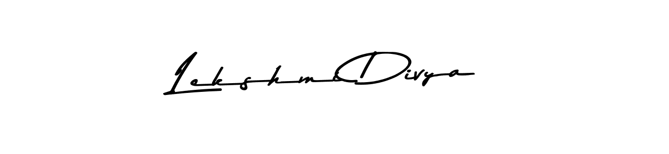 How to make Lekshmi Divya signature? Asem Kandis PERSONAL USE is a professional autograph style. Create handwritten signature for Lekshmi Divya name. Lekshmi Divya signature style 9 images and pictures png