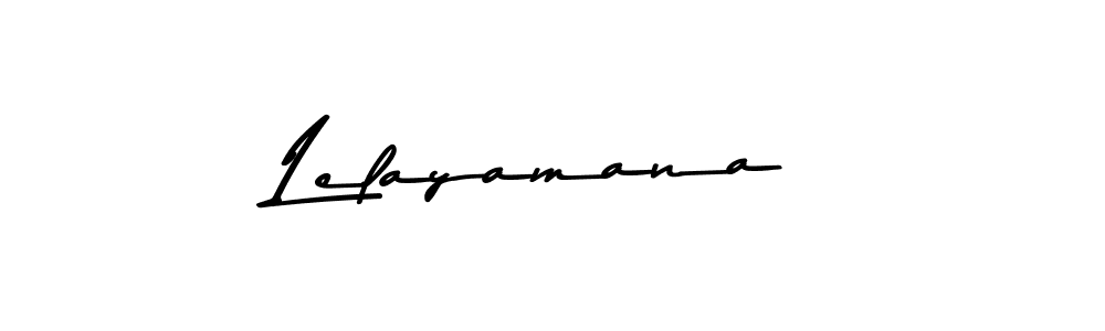 Similarly Asem Kandis PERSONAL USE is the best handwritten signature design. Signature creator online .You can use it as an online autograph creator for name Lelayamana. Lelayamana signature style 9 images and pictures png