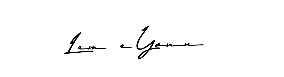 You should practise on your own different ways (Asem Kandis PERSONAL USE) to write your name (Lemée Yann) in signature. don't let someone else do it for you. Lemée Yann signature style 9 images and pictures png