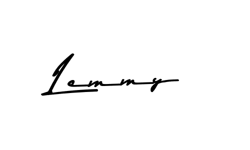 Make a beautiful signature design for name Lemmy. With this signature (Asem Kandis PERSONAL USE) style, you can create a handwritten signature for free. Lemmy signature style 9 images and pictures png