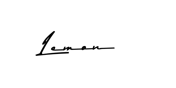 Use a signature maker to create a handwritten signature online. With this signature software, you can design (Asem Kandis PERSONAL USE) your own signature for name Lemon . Lemon  signature style 9 images and pictures png