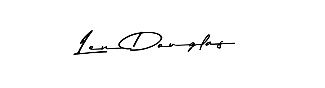 How to make Len Douglas signature? Asem Kandis PERSONAL USE is a professional autograph style. Create handwritten signature for Len Douglas name. Len Douglas signature style 9 images and pictures png