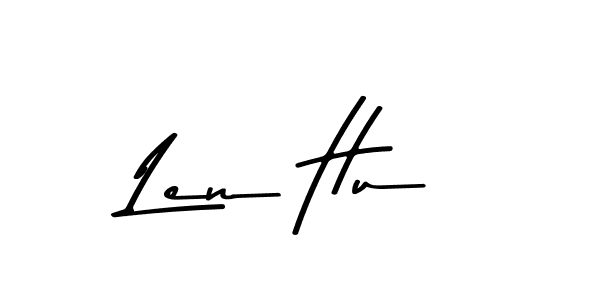 This is the best signature style for the Len Hu name. Also you like these signature font (Asem Kandis PERSONAL USE). Mix name signature. Len Hu signature style 9 images and pictures png