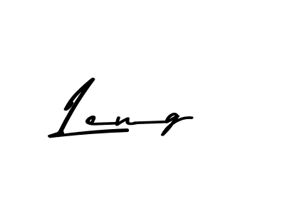 How to make Leng signature? Asem Kandis PERSONAL USE is a professional autograph style. Create handwritten signature for Leng name. Leng signature style 9 images and pictures png