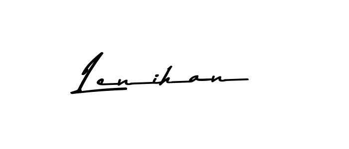 Similarly Asem Kandis PERSONAL USE is the best handwritten signature design. Signature creator online .You can use it as an online autograph creator for name Lenihan. Lenihan signature style 9 images and pictures png