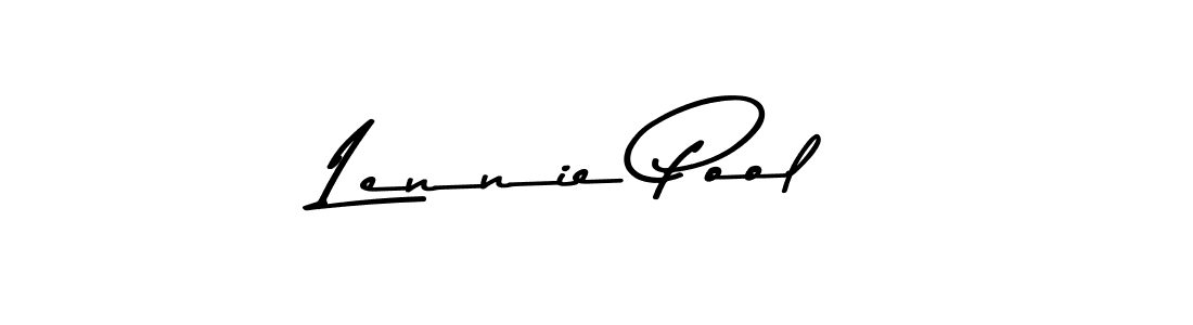 Use a signature maker to create a handwritten signature online. With this signature software, you can design (Asem Kandis PERSONAL USE) your own signature for name Lennie Pool. Lennie Pool signature style 9 images and pictures png