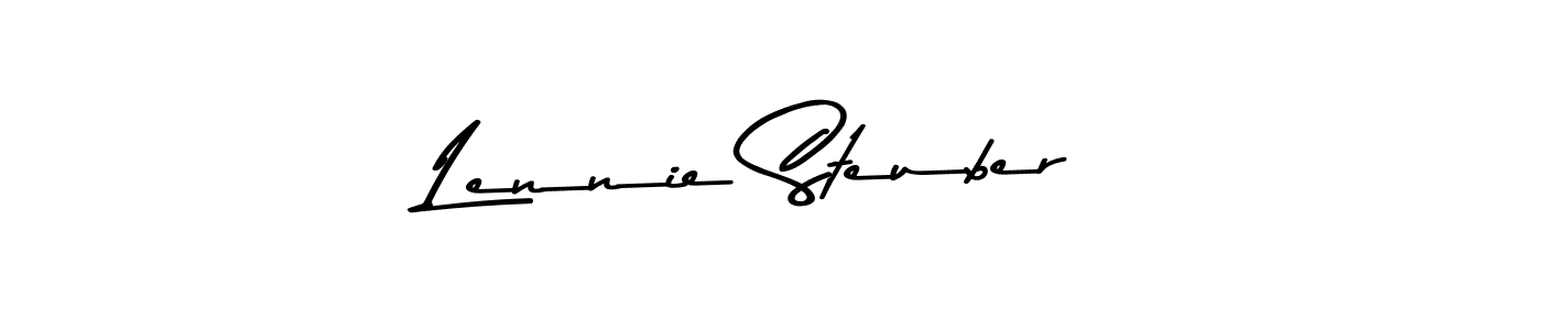 Make a beautiful signature design for name Lennie Steuber. With this signature (Asem Kandis PERSONAL USE) style, you can create a handwritten signature for free. Lennie Steuber signature style 9 images and pictures png