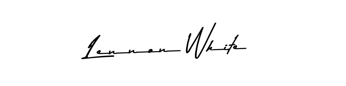 It looks lik you need a new signature style for name Lennon White. Design unique handwritten (Asem Kandis PERSONAL USE) signature with our free signature maker in just a few clicks. Lennon White signature style 9 images and pictures png