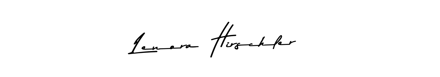 Also You can easily find your signature by using the search form. We will create Lenora  Hirschler name handwritten signature images for you free of cost using Asem Kandis PERSONAL USE sign style. Lenora  Hirschler signature style 9 images and pictures png