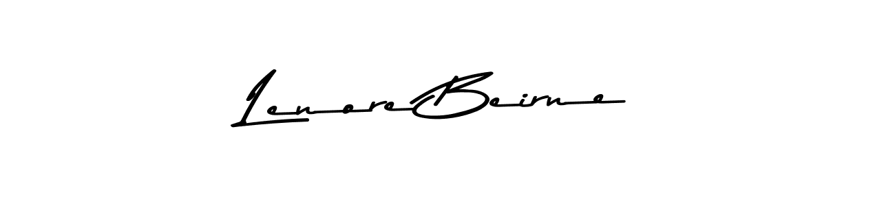 Design your own signature with our free online signature maker. With this signature software, you can create a handwritten (Asem Kandis PERSONAL USE) signature for name Lenore Beirne. Lenore Beirne signature style 9 images and pictures png
