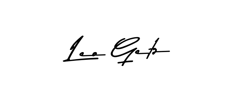 Make a beautiful signature design for name Leo Getz. With this signature (Asem Kandis PERSONAL USE) style, you can create a handwritten signature for free. Leo Getz signature style 9 images and pictures png