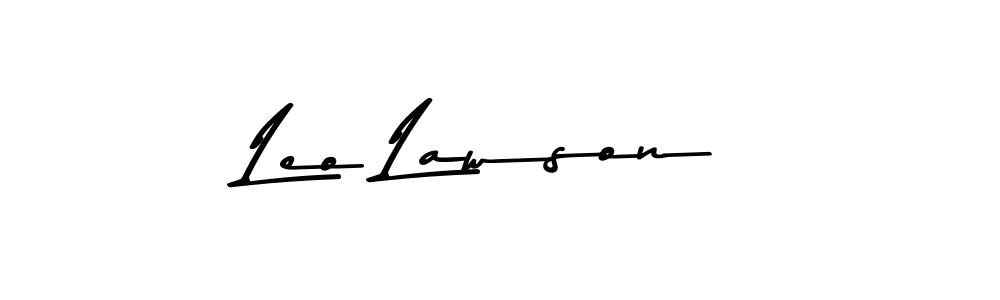 Make a beautiful signature design for name Leo Lawson. With this signature (Asem Kandis PERSONAL USE) style, you can create a handwritten signature for free. Leo Lawson signature style 9 images and pictures png