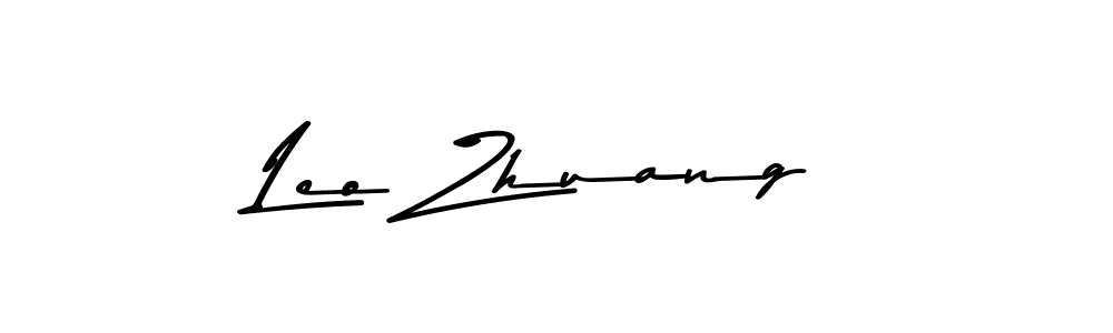 How to make Leo Zhuang signature? Asem Kandis PERSONAL USE is a professional autograph style. Create handwritten signature for Leo Zhuang name. Leo Zhuang signature style 9 images and pictures png