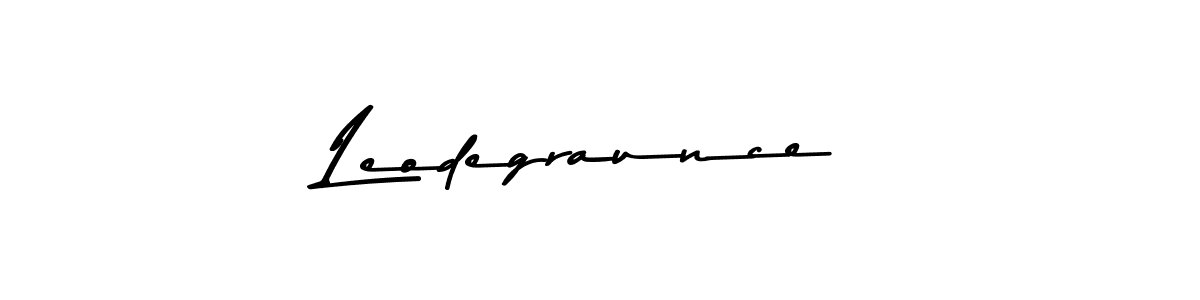 Use a signature maker to create a handwritten signature online. With this signature software, you can design (Asem Kandis PERSONAL USE) your own signature for name Leodegraunce. Leodegraunce signature style 9 images and pictures png