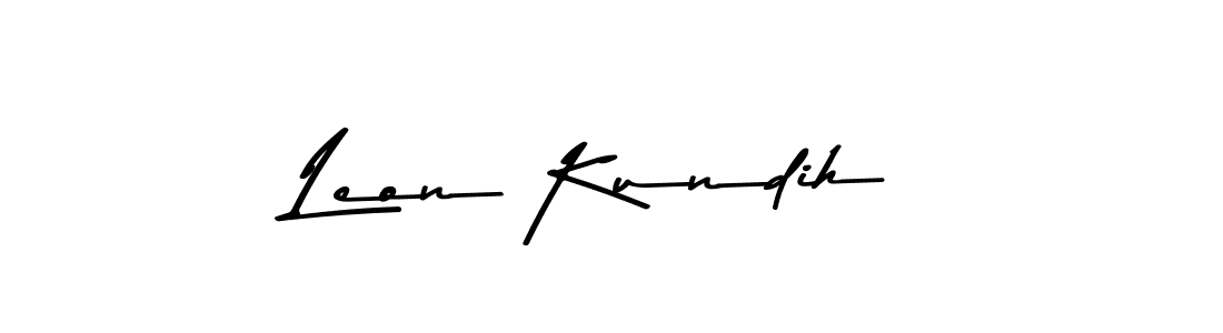 Also You can easily find your signature by using the search form. We will create Leon Kundih name handwritten signature images for you free of cost using Asem Kandis PERSONAL USE sign style. Leon Kundih signature style 9 images and pictures png