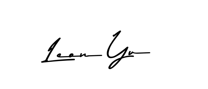 Best and Professional Signature Style for Leon Yu. Asem Kandis PERSONAL USE Best Signature Style Collection. Leon Yu signature style 9 images and pictures png