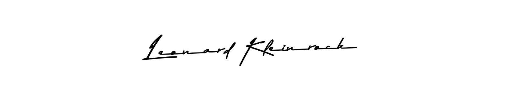 How to make Leonard Kleinrock name signature. Use Asem Kandis PERSONAL USE style for creating short signs online. This is the latest handwritten sign. Leonard Kleinrock signature style 9 images and pictures png