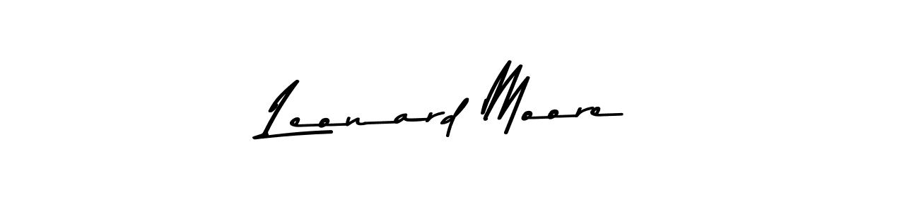 This is the best signature style for the Leonard Moore name. Also you like these signature font (Asem Kandis PERSONAL USE). Mix name signature. Leonard Moore signature style 9 images and pictures png