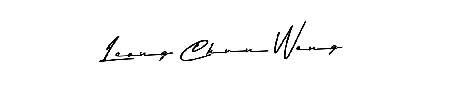 Asem Kandis PERSONAL USE is a professional signature style that is perfect for those who want to add a touch of class to their signature. It is also a great choice for those who want to make their signature more unique. Get Leong Chun Weng name to fancy signature for free. Leong Chun Weng signature style 9 images and pictures png