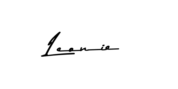 Use a signature maker to create a handwritten signature online. With this signature software, you can design (Asem Kandis PERSONAL USE) your own signature for name Leonie. Leonie signature style 9 images and pictures png