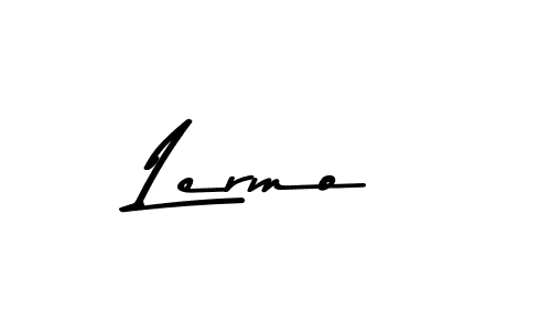 Make a beautiful signature design for name Lermo. With this signature (Asem Kandis PERSONAL USE) style, you can create a handwritten signature for free. Lermo signature style 9 images and pictures png