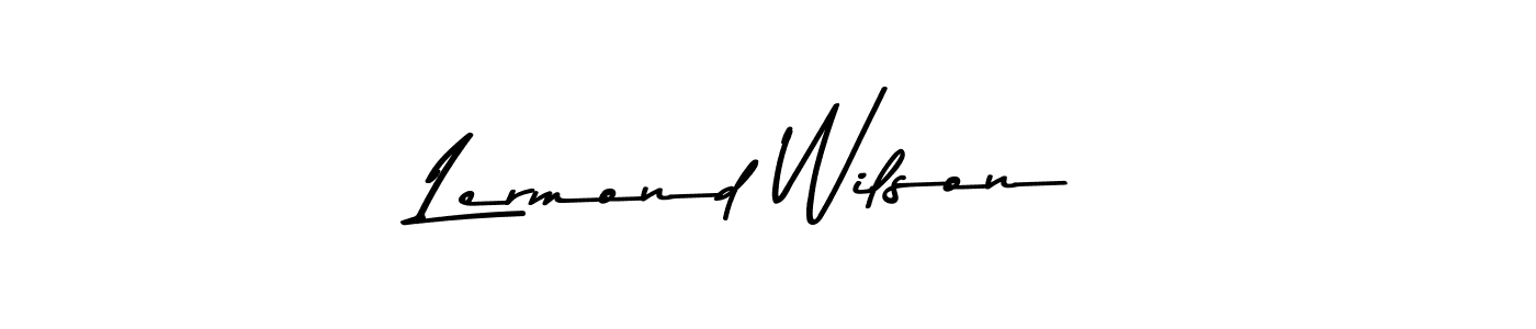 Make a short Lermond Wilson signature style. Manage your documents anywhere anytime using Asem Kandis PERSONAL USE. Create and add eSignatures, submit forms, share and send files easily. Lermond Wilson signature style 9 images and pictures png