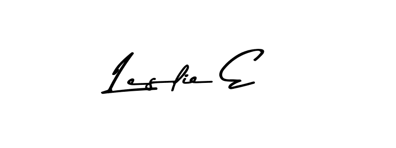 This is the best signature style for the Leslie E name. Also you like these signature font (Asem Kandis PERSONAL USE). Mix name signature. Leslie E signature style 9 images and pictures png