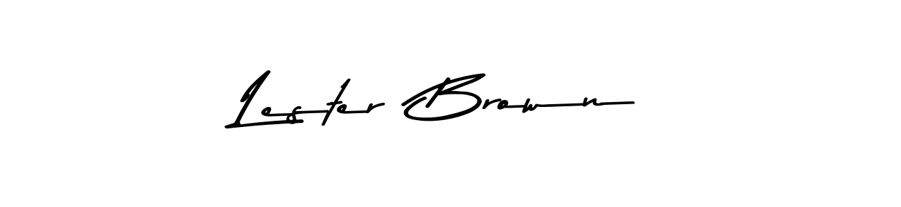 Asem Kandis PERSONAL USE is a professional signature style that is perfect for those who want to add a touch of class to their signature. It is also a great choice for those who want to make their signature more unique. Get Lester  Brown name to fancy signature for free. Lester  Brown signature style 9 images and pictures png